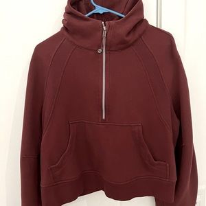 Lululemon Half Zip Scuba Hoodie